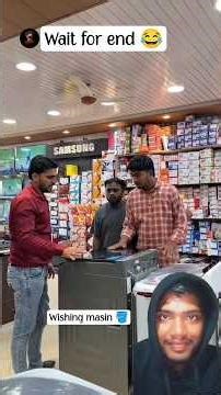 washing machine 😂 #smartphone #funny #comedy #kisan #aadmi #minivlog #washingmachine #harshpushptode