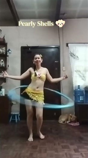 Pearly Shells Hula Hooping Dance