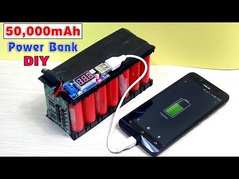 How to Make a 50,000 mAh Power Bank from Scrap Laptop Battery