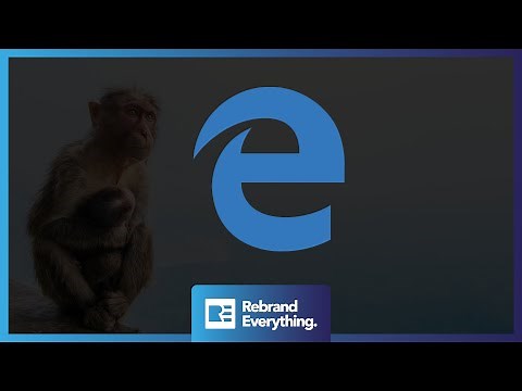 Redesigning the NEW Microsoft Edge logo