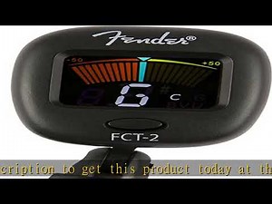 Fender FCT-2 Professional Clip-On Tuner