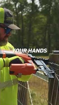 Quick Look: Stockade ST400i Fence Post Stapler in Action