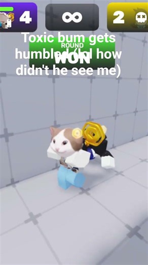 toxic bum get humbled