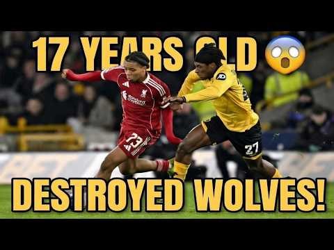 17 Year Old Rio Ngumoha STUNS Wolves! Liverpool Have a NEW Star! 🔥
