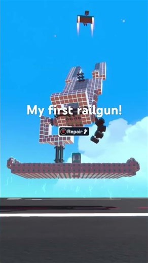 My first railgun #trailmakers