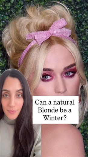 Katy Perry is a natural Blonde? She’s Still a Winter! While most blondes lean soft or warm, Katy’s complexion glows best with icy, clear, and bold colours, think cobalt, fuchsia, true red, and crisp white Katy proves that not all blondes are Summers or Springs, some are pure Winters, thriving in contrast, coolness, and drama. Whether she’s rocking black hair or icy blonde, her undertones never lie. | Francesca Cairns - Image Consultant / Stylist Berkshire