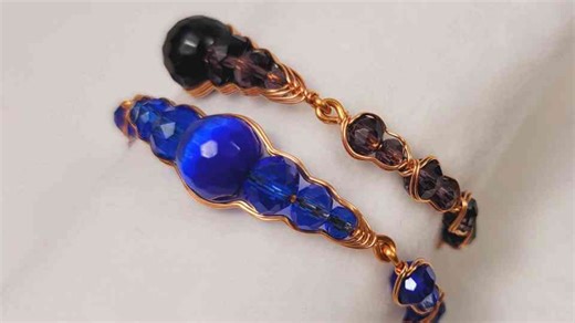 Making tutorial bracelet Herringbone weaving technique Beads jewelry simple DIY 1004