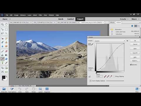 Curves in PSE 11+ (Elements+)