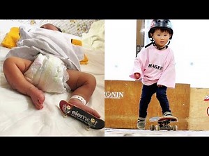 LIFE OF A 2 YEAR OLD BABY SKATER