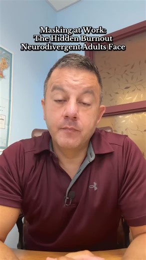 Masking at Work: The Hidden Burnout Neurodivergent Adults Face You’re not lazy. You’re not broken. You’re just exhausted from pretending to be someone else all day. If you’re neurodivergent and work leaves you drained—even without physical labor—this might be why. Let’s talk masking, burnout, and how to make work more livable. 👇 #Neurodivergent #Masking #AutisticAdults #ADHDAwareness #WorkBurnout #WorkLifeBalance #burnoutrecovery | Dr. Mark Bowers