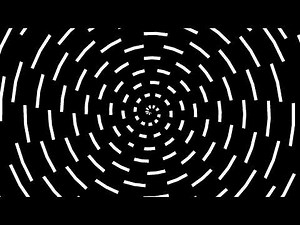 High Speed Spiral Animation in Black & White | 4K Motion Loop | Deep Focus Visuals