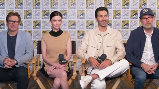 ‘Superman & Lois’ Stars Tyler Hoechlin & Bitsie Tulloch Talk Passing the Torch to David Corenswet & Rachel Brosnahan | THR Video