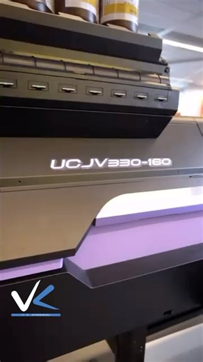 Vee Kay Enterprises on Instagram: "Take your designs to the next level with @vee_kay_enterprises and UCJV330-160 LED-UV printer! Call us +91 88821-34141 Create stunning embossed effects with multi-layer printing up to 5 layers, or add a luxurious feel to your prints with a glossy + or matte finish using clear ink #MImaki #UVprinter #digitalprinting #UCJV330 #veekay #veekayenterprises #print #printing"