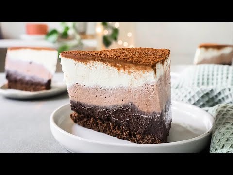 TRIPLE CHOCOLATE MOUSSE CAKE Recipe | Perfect Dessert for CHOCOLATE Lovers