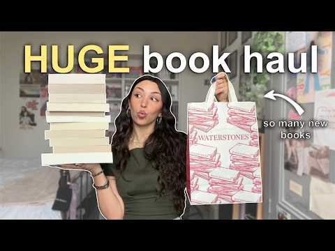 HUGE book haul (because I have no self control) 📚✨🛍️