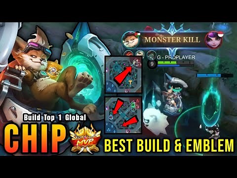 AUTOWIN!! New Hero Chip Best Build and Emblem - Build Top 1 Global Chip ~ MLBB
