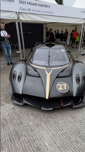 LOUD Pagani Huayra R at Goodwood Festival of Speed