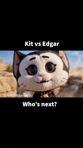 Kit vs Edgar Live Action 🔥 #brawlstars #shorts