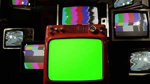 Old Tv Green Screen Televisions Color Stock Footage Video (100% Royalty-free) 1092614105 | Shutterstock