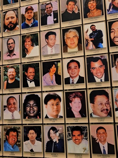 A solemn moment at the National September 11 Memorial & Museum. From the towering Box Column Remnants to the tribute of United Airlines Flight 93 and the sacrifice of FDNY Ladder Company 3, every corner tells a story. Outside, the reflecting pools and One World Trade Center stand as symbols of remembrance and resilience #tiktokgogrow #neverforget #newyorkcity #honor #fyp