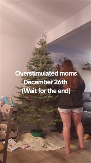 Everyone say goodbye tree 👋🏻 #fyp #overstimulated #mom #merrychristmas #woman