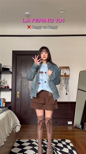 How to layer your clothes!! #layeringstyle #stylingshorts # #fashioninspo #stylingtips #outfitidea