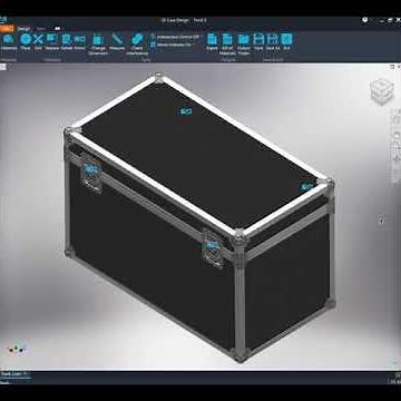 Drag & Drop Hardware Placement | Flight Case Design Software