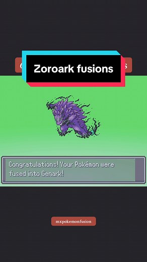Awesome Zoroark Fusions in Pokémon Infinite Fusion