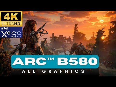 Horizon Forbidden West: Arc™ B580 + Ryzen 7 8700G | 4K #arcb580