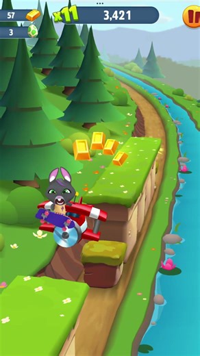 Talking Tom Gold Run Vs Hero Dash Vs Time Rush - Best Funny Falls & Fail Compilation Android #shorts