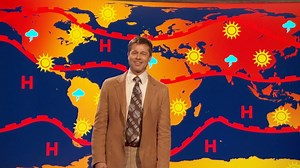 418K views · 5.4K reactions | Once again, our weatherman is not Brad Pitt. He’s just a man who wants to forecast the weather and remind you there’s no future. #TBT | The Jim Jefferies Show | Facebook