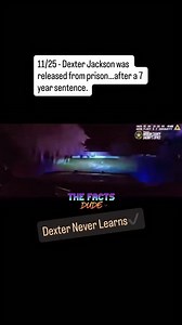 Marion County, FL🚔 #police #crime #deputy #florida #floridaman •11/25 - Dexter Jackson was released from prison…after a 7 year sentence. •12/25 - Dexter was arrested for fleeing from & assaulting police. •1/26 - Dexter was arrested for Armed Robbery. Dexter Never Learns✔️ | Police.Law.News