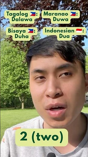 Indonesian 🇮🇩vs. Filipino Languages 🇵🇭 (Counting 1-5) Language Comparison