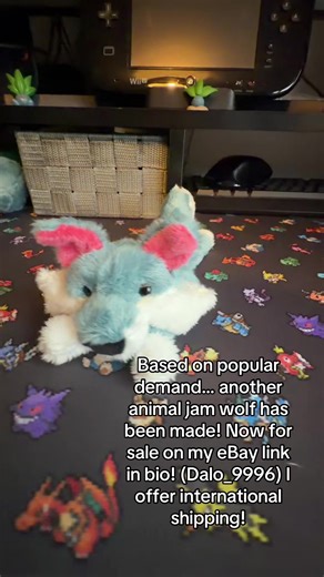 Cute Animal Jam Wolf Plush for Sale Now