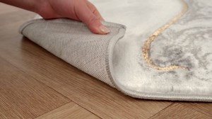 LUXE WEAVERS Marble Abstract Pattern Gray 5x7 Area Rug