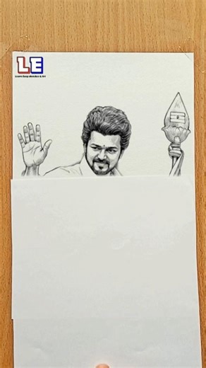 Thalapathi Vijay pencil sketch ❤️ Thalapathi Vijay drawing ✨ shorts viral #shorts #thalapathyvijay