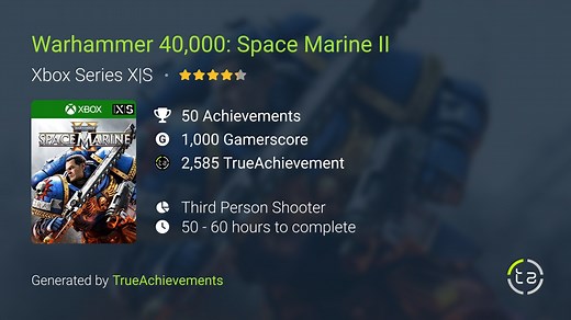 Warhammer 40,000: Space Marine II Achievements