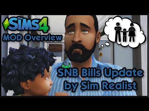 The Sims 4 Mod Overview | SNB Bills by Sim Realist