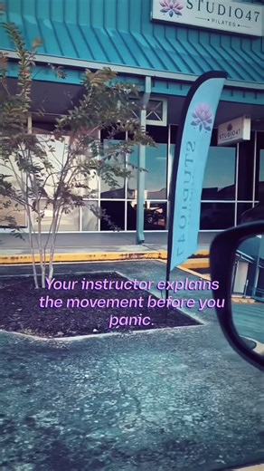 Studio47 Pilates on Instagram: "POV: Your instructor explains the movement before you panic. Yes… we cue everything. Yes… even the “why does this feel weird?” part. And no — you’re not supposed to figure it out alone. This is what coached movement looks like. You move. We guide. Results follow. 📍 605 Lapalco Blvd. Suite M Gretna, LA 70056 Tag us @studio_47pilates Strength with support. Always. #pilatesreformer #westbankpilates #fitnola #pilatesisforeverybody"