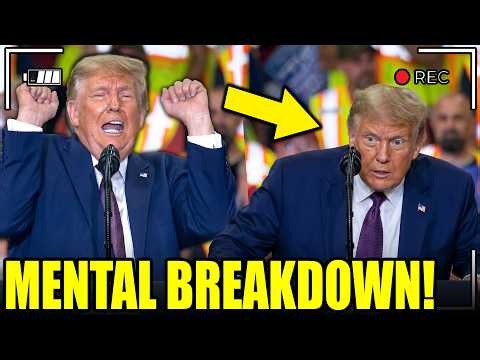 Trump Suffers MENTAL BREAKDOWN As Rally Devolves Into CHAOS!