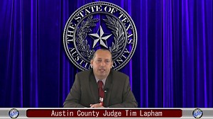 5.6K views · 56 reactions | Austin County Judge, Tim Lapham, made an address to the county concerning the Coronavirus (COVID 19) and signed a Declaration of Local Disaster for Public Health Emergency. The following video is his address: | Austin County News Online | Facebook
