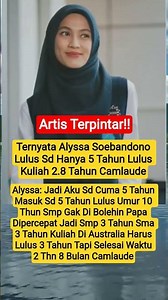 Artis Terpintar Alyssa Soebandono #feedshorts #alyssasoebandono #viralshorts #viral