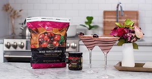 Non-Alcoholic Chocolate Cherry Martini