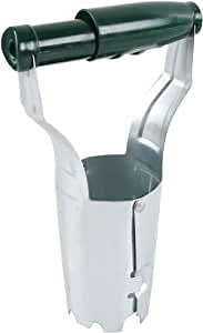 Garden Hand Tools Bulb Planter - Plant Transplanting Machine Automatic Soil Release for Digging/Refilling Hole - Depth Marker for Planting Tulips, Daffodils, Dahlias