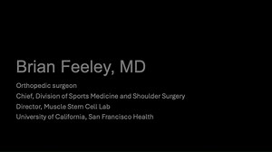 👋 Meet ORS Member, Brian Feeley, MD. Brian is Chief Orthopedic Surgeon of the Division of Sports Medicine and Shoulder Surgery at UCSF Health. He is the winner of this year's American Academy of Orthopaedic Surgeons Kappa Delta Elizabeth Winston Lanier Award. Brian's research focuses on muscle stem cells and regeneration. Learn more about Brian and his research through the full video: https://bit.ly/3FOY8rL | Orthopaedic Research Society