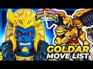GOLDAR MOVE LIST - Mighty Morphin Power Rangers- The Fighting Edition (MMPRFE)