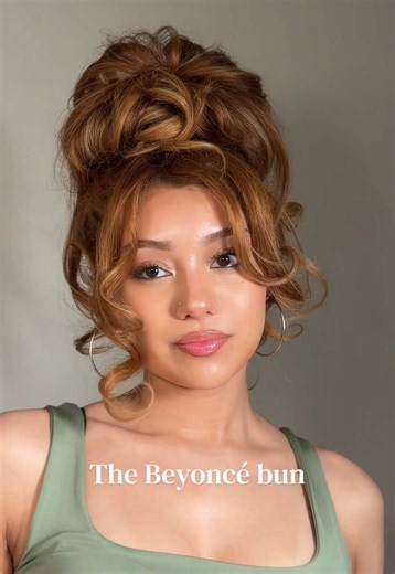 Beyoncé Bun Hairstyle Tutorial