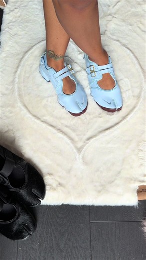 Nike Air Rift Unboxing: Baby Blue & Chocolate Brown Sneakers 🧊🩵🍫