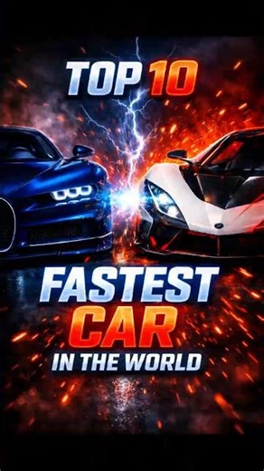 Top 10 Fastest Cars in the World 🚀 | World's Fastest Hypercars