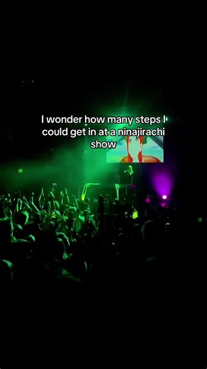 Exploring Step Counts at a Ninajirachi Show